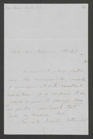 Brief an Hermann Härtel : 26.01.1852