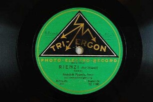 Rienzi : Gebet / (Rich. Wagner)
