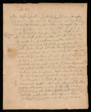Brief von Johann Dolaeus an Johann Daniel Doläus