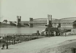 Malbork (Marienburg), Eisenbahnbrücke über die Nogat
