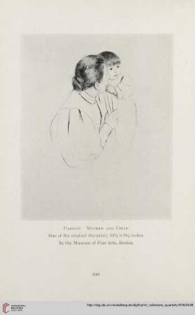 The dry-points of Mary Cassatt