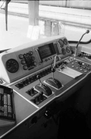 München: Cockpit der S-Bahn