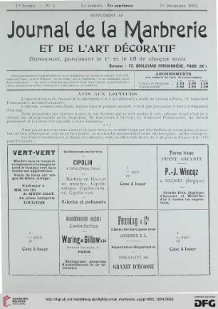 No. 4 (16 Décembre 1903)