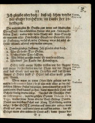 Textus. [Ps. 27 v. 13.]