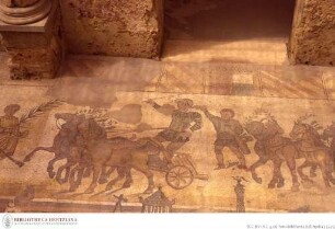 Wettkämpfe im Circus Maximus in Rom zu Ehren von Ceres