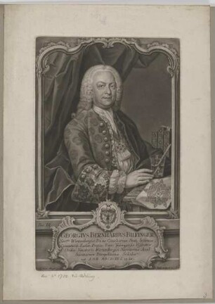 Bildnis des Georgivs Bernhardvs Bilfinger