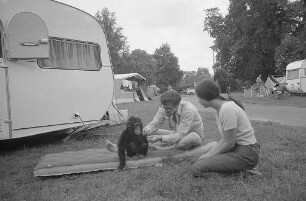 Campingplatz beim Kühlen Krug an der Bannwaldallee.