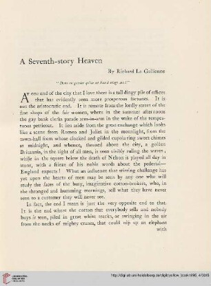 7: A seventh-story heaven