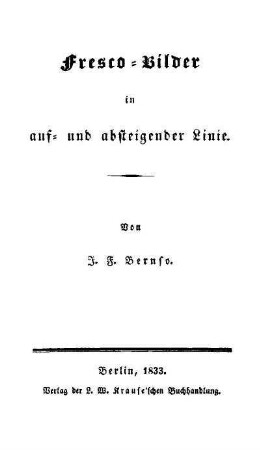 Fresco-Bilder in auf- und absteigender Linie