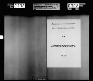 Börseneinführung der neuen Aktien nach der Kapitalerhöhung auf 5.000.000 RM vom Okt. 1927