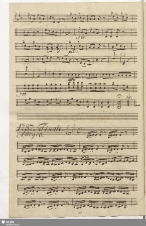 1787. Finale: Fra quest'ombre e queste piante / Fabrizi, V.