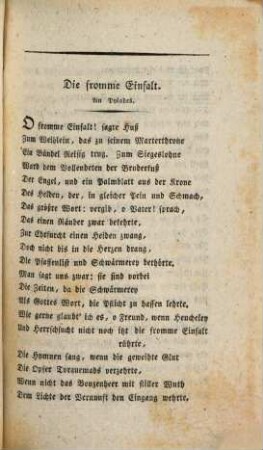 Poetische Versuche, 10