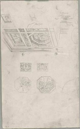 Seeberger, Gustav; München; Residenz - Thronsaal (Details)