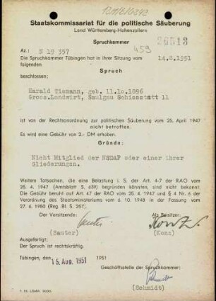 Tiemann, Harald