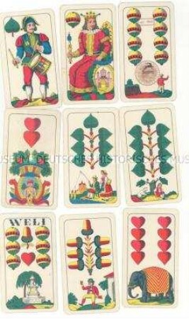 Spielkarten, Deutsches Blatt