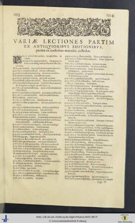 Variae lectiones & Errata.