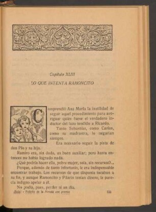 Capítulo XLIII - Lo que intenta Ramoncito