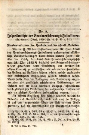 Neue Gesetze, Verordnungen etc. für das Königreich Bayern, 8. 1860/61 (1862)