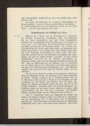 Rechtsabmarsch und Schlacht am Ourcq