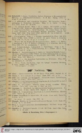 Nachtrag (Nr. 3368 - 3498)