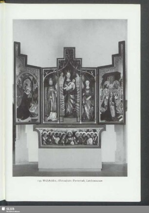 Wolfskehlen, Altaraufsatz. Darmstadt, Landesmuseum