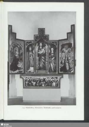 Wolfskehlen, Altaraufsatz. Darmstadt, Landesmuseum