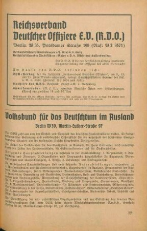 Volksbund für das Deutschtum im Ausland