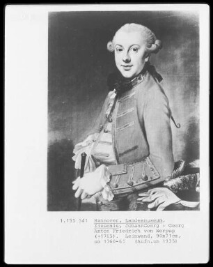 Bildnis Georg Anton Friedrich von Werpup (gest. 1765)