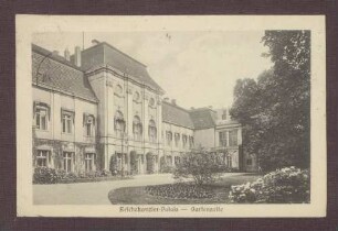 Postkarte, Motiv Reichskanzler-Palais, von Constantin Fehrenbach an Wilhelm Rosset