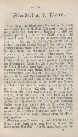 Allendorf a. d. Werra.
