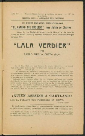 1919000377: Lala Verdier