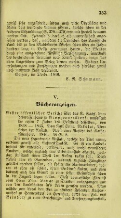 Bücheranzeigen