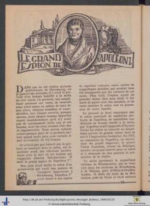 Le Grand Espion De Napoleon 1.
