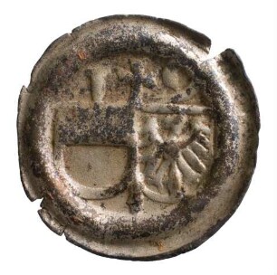 Münze, Hohlpfennig, 1519