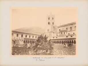 Dom Santa Maria Nuova, Monreale: Kreuzgang und Langhaus