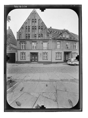 Stralsund : Mönchstraße, 15,16,17,18,18a,19