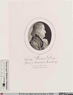 Bildnis Georg Andreas Dorn