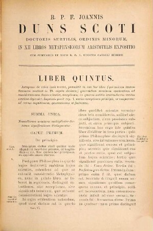 Joannis Duns Scoti doctoris subtilis, Ordinis Minorum opera omnia : iuxta ed. Waddingi XII tomos continentem a patribus Franciscanis de observantia accurate recognita, 6