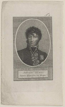 Bildnis des Joachim Murat von Berg