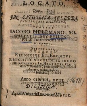 Corollaria quatuor de physico locato