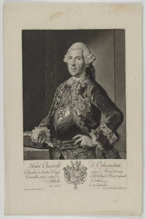 Bildnis des Henri Christofle de Ochsenstein