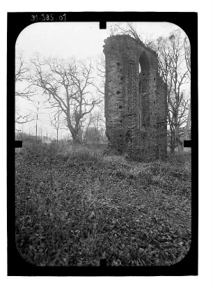 Boitzenburg (Boitzenburger Land). Ehem. Zisterzienser-Nonnenkloster (Ruine, Gründung um 1270)