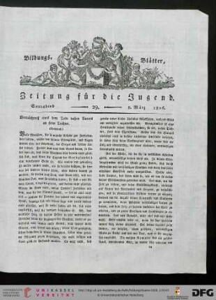 Heft 29 (8. März 1806)