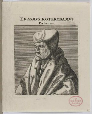 Bildnis des Erasmvs Roterodamvs