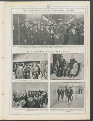 Vida ferroviaria : Partida del señor Gregory