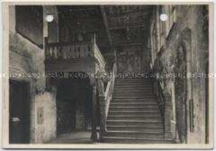 Lüneburg, Rathaus, Treppe