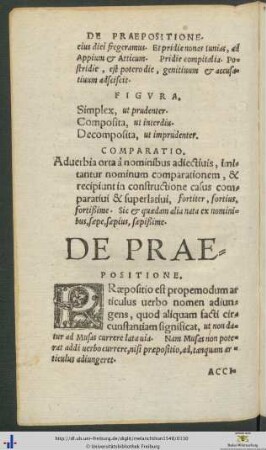 De Praepositione