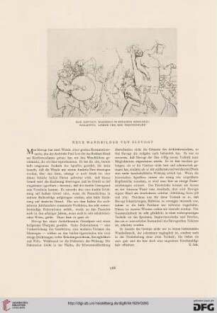 Neue Wandbilder von Slevogt
