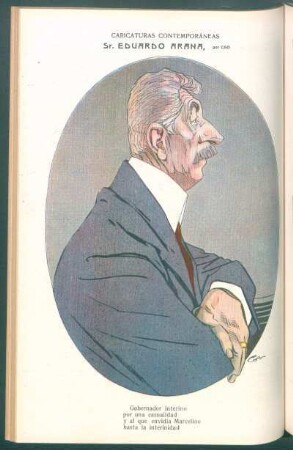 Sr. Eduardo Arana : Caricaturas contemporáneas