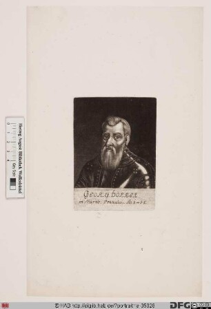Bildnis Georg II Dörrer (Derrer)